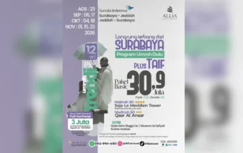 Umroh 12 Hari Hemat Surabaya September Oktober November 2026