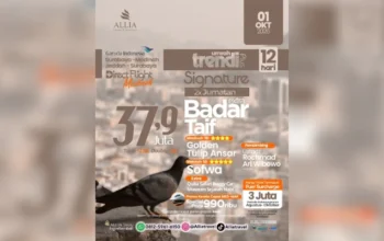 Umroh 12 Hari Trendi Plus Signature Surabaya 01 Oktober 2026