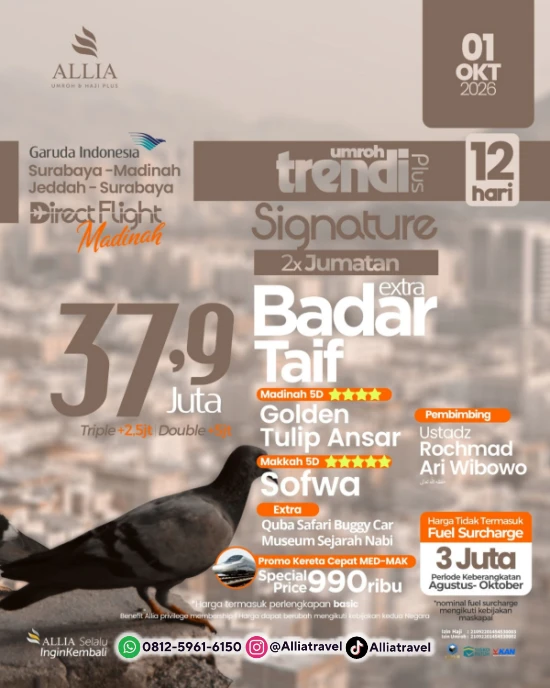 paket umroh keberangkatan dari surabaya