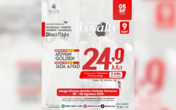 Paket Umroh Loyalty 9D Surabaya 05 September 2026