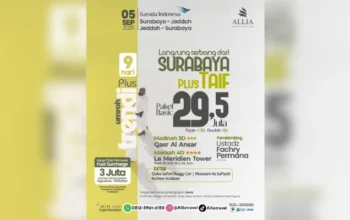 Umroh Trendi Plus 9 Hari Surabaya 05 September 2026