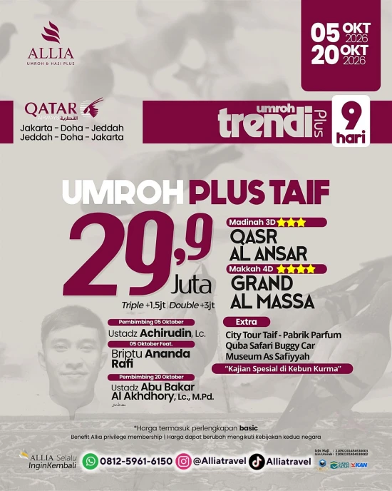 paket umroh keberangkatan dari surabaya