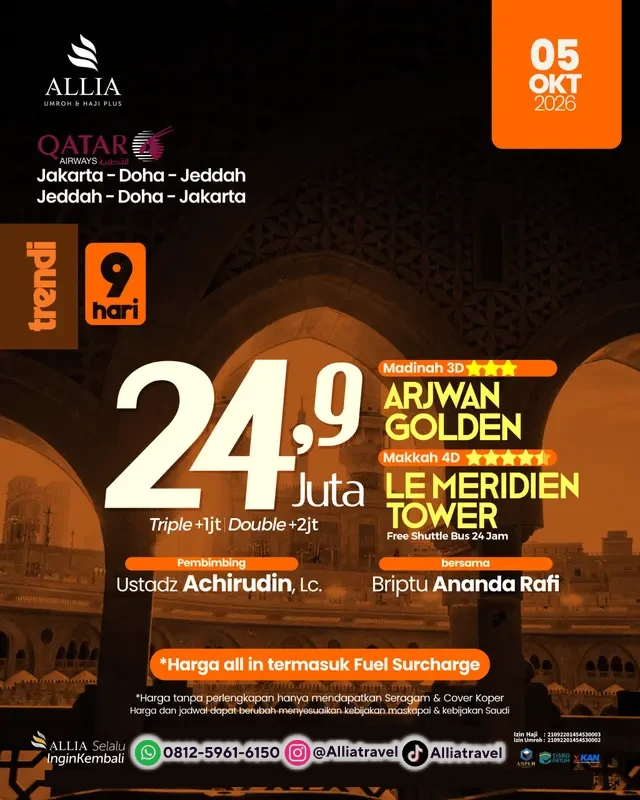paket umroh keberangkatan dari surabaya