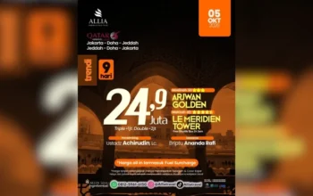 Umroh Hemat 9 Hari Jakarta 05 Oktober 2026