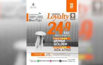 Umroh Hemat 9 Hari Surabaya Loyalty 19 September 2026